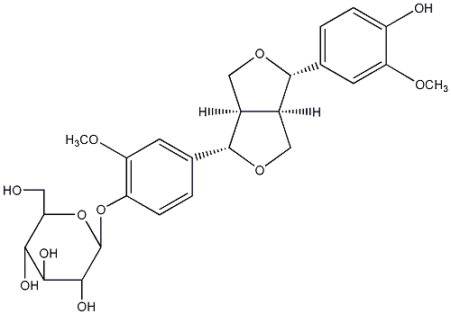 (+)松脂素-β-D-吡喃葡萄糖苷 CAS：69251-96-3 中藥對(duì)照品標(biāo)準(zhǔn)品