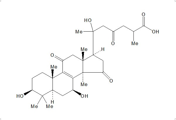 靈芝酸I CAS：98665-20-4 中藥對(duì)照品標(biāo)準(zhǔn)品