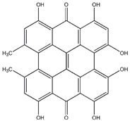 金絲桃素 CAS：548-04-9 中藥對照品標(biāo)準(zhǔn)品