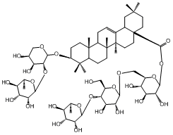 常春藤皂苷B CAS：36284-77-2 中藥對照品 標準品