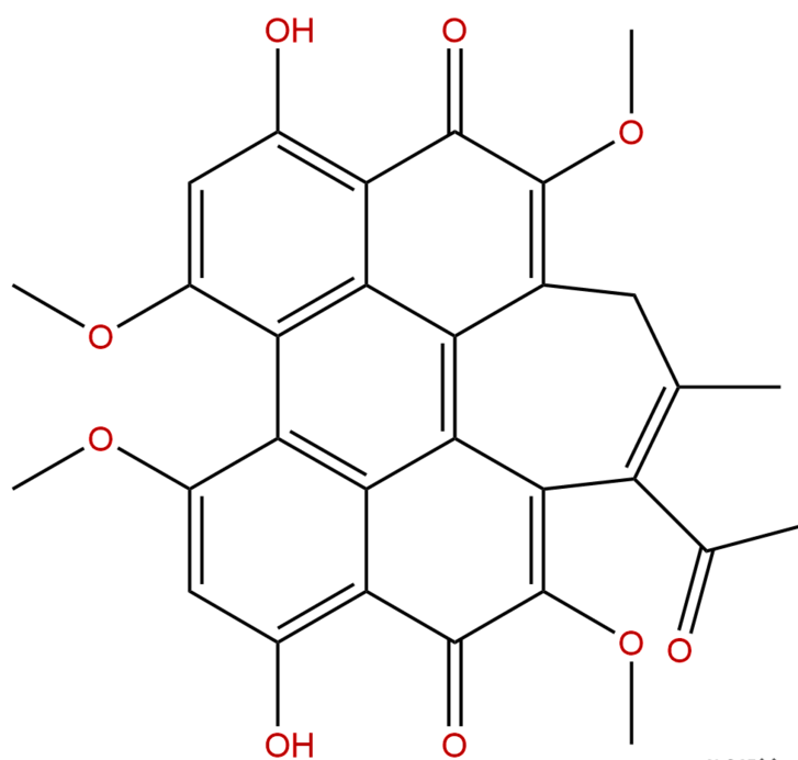 竹紅菌丙素 CAS：149457-83-0 中藥對照品標準品