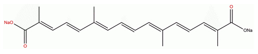 西紅花酸二鈉鹽 CAS：591230-99-8 中藥對照品 標準品