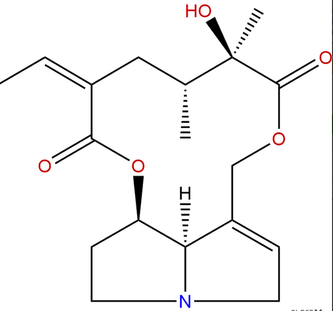 千里光堿 CAS：130-01-8 中藥對照品標(biāo)準(zhǔn)品