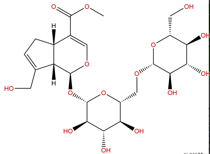 京尼平龍膽雙糖苷 CAS：29307-60-6 中藥對(duì)照品標(biāo)準(zhǔn)品