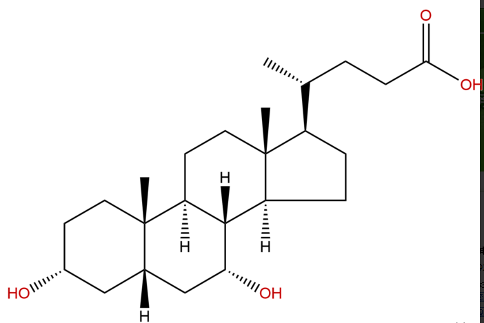 鵝去氧膽酸 CAS：474-25-9 中藥對(duì)照品標(biāo)準(zhǔn)品