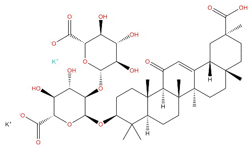 甘草酸二鉀鹽 CAS:68797-35-3 中藥對(duì)照品標(biāo)準(zhǔn)品