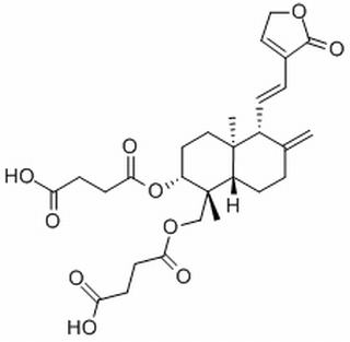 脫水穿心蓮內(nèi)酯琥珀酸半酯 CAS : 786593-06-4 對照品標(biāo)準(zhǔn)品