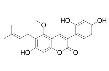 甘草香豆素 CAS號(hào)：94805-82-0 對(duì)照品 標(biāo)準(zhǔn)品