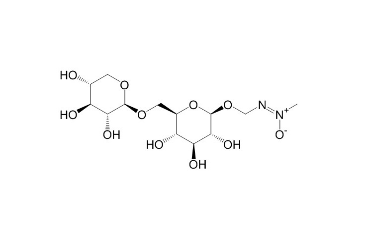 甲基氧化偶氮甲醇櫻草糖苷，大澤明素大澤米苷 CAS 4691-65-0