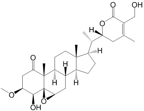  3β-Methoxy-2,3-dihydrowithaferin A CAS號(hào)：  73365-94-3 對(duì)照品標(biāo)準(zhǔn)品