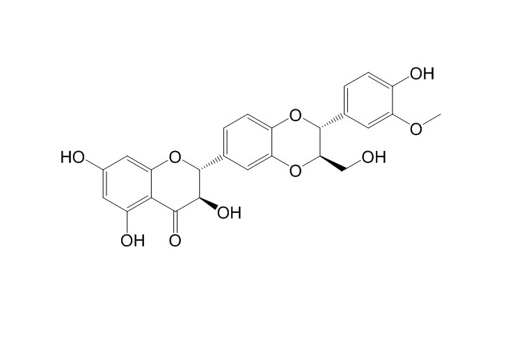 異水飛薊賓A（水飛薊賓b2）CAS號： 142796-21-2對照品 標(biāo)準(zhǔn)品