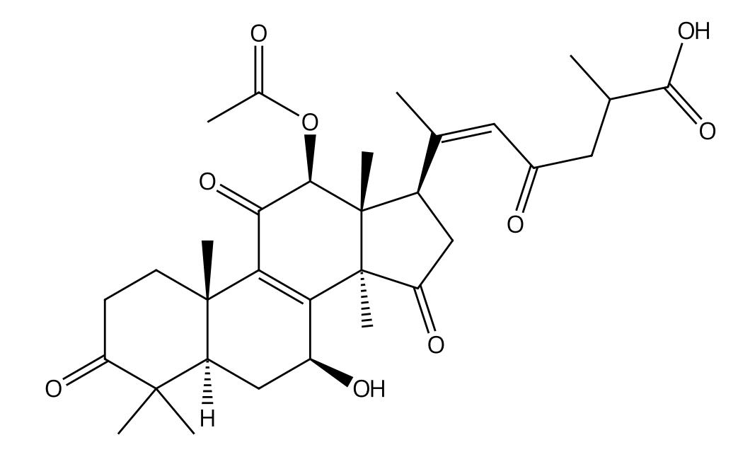 7β-羥基靈芝烯酸 F | CAS No.1245946-62-6