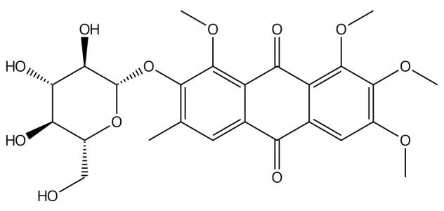 黃決明素2-O-β-D-葡萄糖苷 | CAS No.96820-54-1